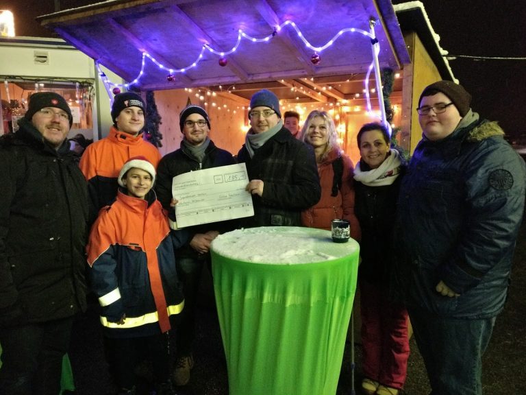 Spende an die Jugendfeuerwehr Nauheim