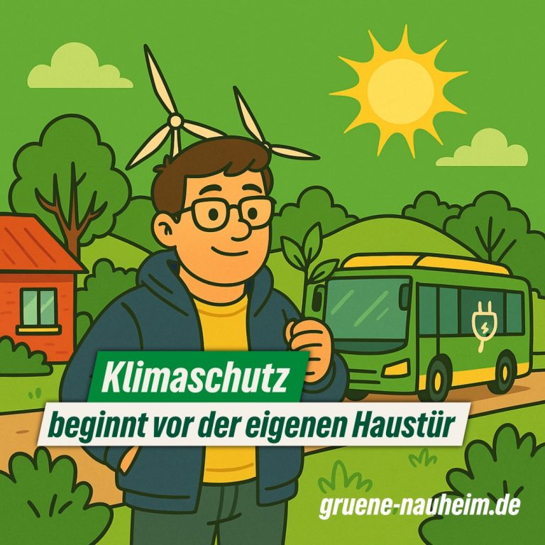 Klimaschutz beginnt vor der eigenen Haustür – auch in Nauheim