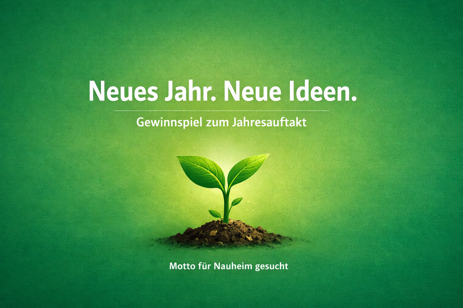 Neues Jahr, neue Ideen – 2026… und ein Gewinnspiel