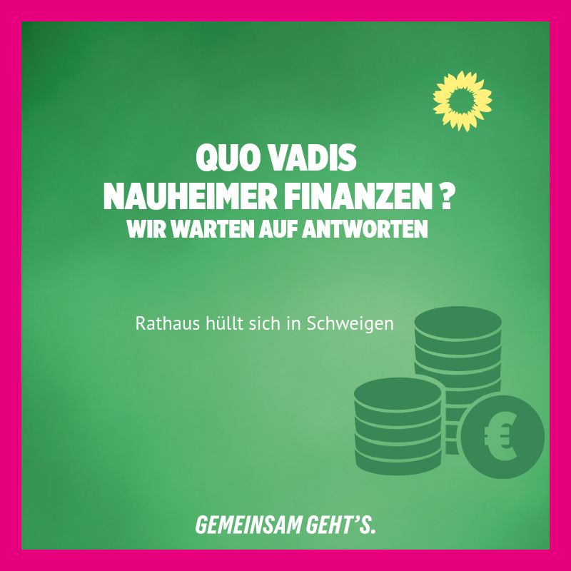 Anfrage zur Finanzlage der Gemeinde bleibt weiterhin unbeantwortet